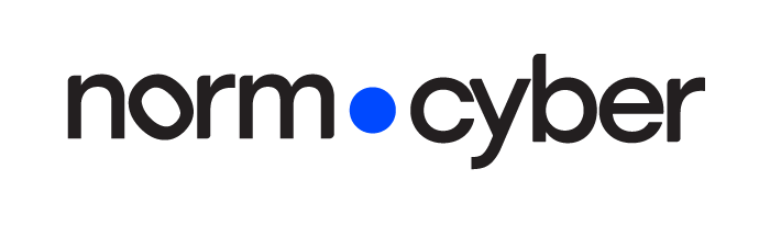 NormCyber Logo - Black & Blue